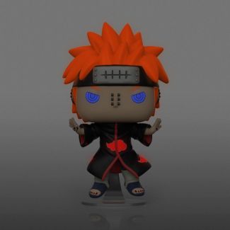 Llevate este increible producto EXCLUSIVO de FUNKO, de nuestros personajes favoritos del mundo de Naruto con este modelo de Pain que brilla en la oscuridad.