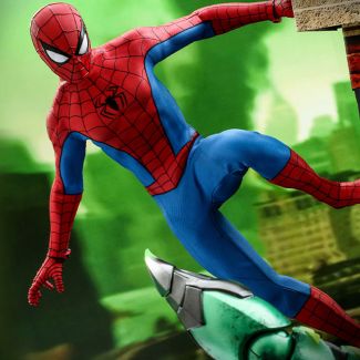 Sideshow y Hot Toys se complace en presentar la última figura coleccionable de Spider-Man (traje clásico) escala 1:6 que captura el aspecto de Spidey desde el comienzo del juego, antes de que se cambie por el avanzado Traje.