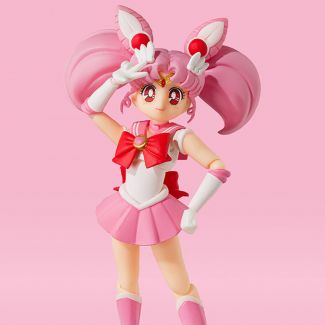 ¡ Sailor Chibi Moon vuelve a unirse a S.H.Figuarts, en una nueva edición especialmente coloreada para evocar su aparición en la serie animada de Sailor Moon de la década de 1990!