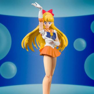 ¡De Bandai llega la figura de acción S.H.Figuarts Pretty Guardian Sailor Moon Sailor Venus Animation Color Edition!