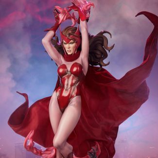 Sideshow presenta la figura Scarlet Witch Premium Format ™, una nueva adición mágica a su universo de coleccionables de Marvel .