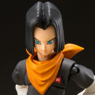 Androide 17 + Set 7 Tamashii Stage de Dragon Ball Z Event Exclusive Color Edition S.H. Figuarts
