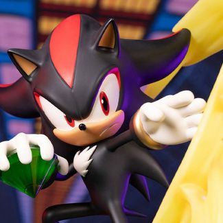 Shadow Chaos Control Edition Estandar - Sonic the Hedgehog - Estatua por First 4 Figures