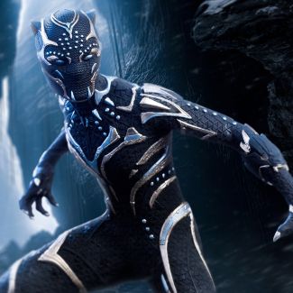 Sideshow y Iron Studios se enorgullecen de anunciar lo último de la línea Art Scale 1:10: ¡ Shuri ! De Marvel's  Black Panther: Wakanda Forever , la estatua Shuri Art Scale es una edición limitada y viene con una base detallada pintada a mano.