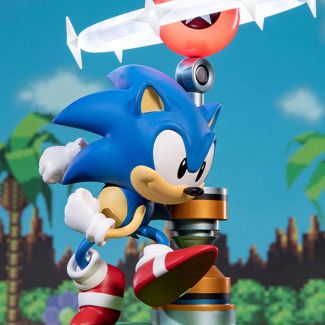 ¡ Sideshow y First 4 Figures se complacen en presentar la estatua de Sonic the Hedgehog (edición de coleccionista)!