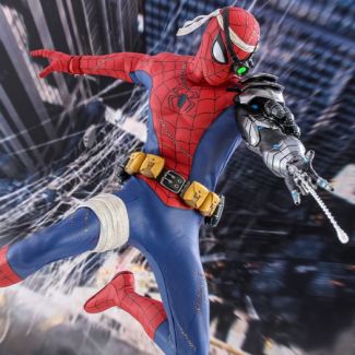 Para expandir aún más la serie coleccionable de Spider-Man de Marvel, Sideshow y Hot Toys están encantados de presentar la figura coleccionable de Spider-Man (Cyborg Spider-Man Suit) de escala 1:6 que captura uno de los aspectos característicos del héroe 