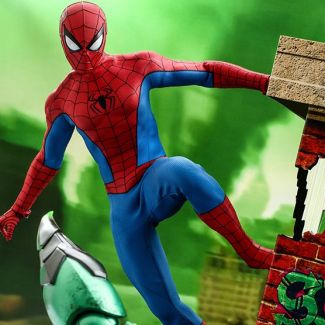 Spider-Man Classic Suit de Marvel Escala 1:6 por Hot Toys