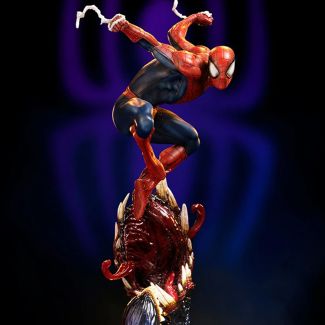 Sideshow y Iron Studios presentan una nueva pieza sorprendente de la línea Art Scale: ¡la  estatua a escala 1:10 de Spider-Man Deluxe ! 
