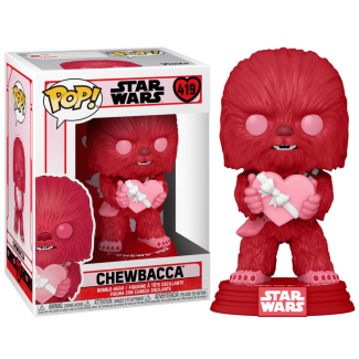 Chewbacca with Heart de Star Wars Valentine's Day por Funko Pop