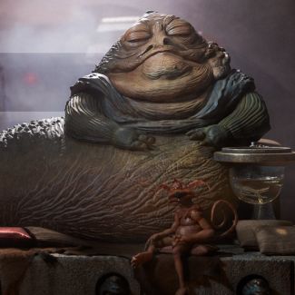 Jabba the Hutt and Throne Deluxe de Star Wars por Sideshow