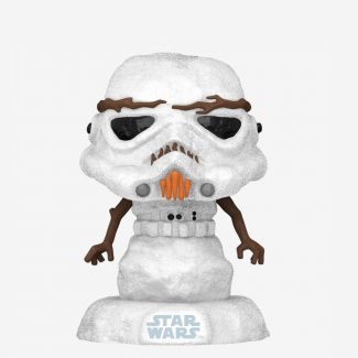 Prepararte para la temporada navideña con el Festival Of Fun 2022 y deja que el espíritu navideño invada tu hogar con este nuevo modelo Pop Star Wars de Stormtrooper Hombre de Nieve.