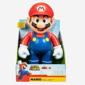 ¡El mundo de Nintendo Super Mario en grandes tamaños de 20 pulgadas! con 7 puntos de articulación, ¡diviértete posando a este personaje doméstico en cualquier posición!