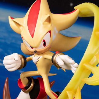 Sideshow y First 4 Figures presentan la estatua - Sonic the Hedgehog - Super Shadow (Standard Edition). El concepto de esta estatua está inspirado en la batalla contra el jefe final en Sonic Adventure 2.