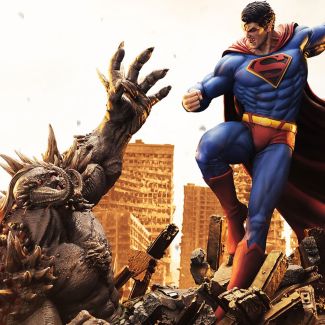 Superman vs Doomsday Deluxe Version - Superman DC Comics por Prime 1 Studio