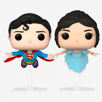 Ponemos a tu alcance gracias a Funko y nuestros amigos de DC Comics este increíble pack de dos modelos Pop Movies con el diseño inspirado en Superman, Colecciona a Superman y Lois volando y Llévate a casa