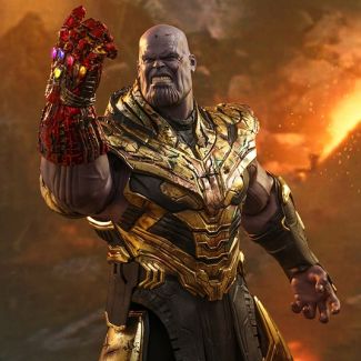 Thanos (Battle Damaged): Avengers - Endgame por Hot Toys