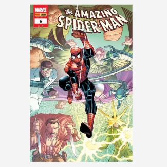 Alguien del pasado de Spider-Man ha capturado a los Seis Siniestros y los ha utilizado para crear al implacable y aterrador ADAPTOIDE-SINIESTRO