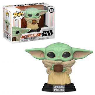 The Child - Baby Yoda With Cup de Star Wars The Mandalorian por Funko Pop