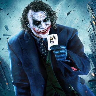 The Joker - Batman The Dark Knight Escala 1:3 por Prime 1 Studio