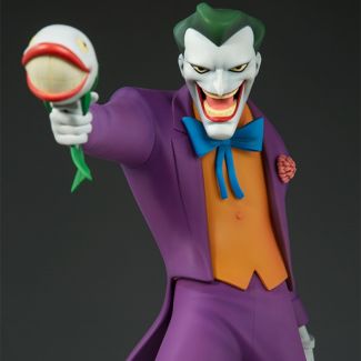 Sideshow presenta The Joker Statue, el último coleccionable de DC Comics que se abre camino en la colección de la serie animada.