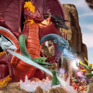  Iron Studios presenta con orgullo su cautivadora estatua “ Dungeons & Dragons Tiamat Battle – Demi Art Scale 1:20 – Iron Studios”