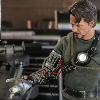 Tony Stark (Mech Test Deluxe Version Exclusive Edition) de Iron Man Hot Toys