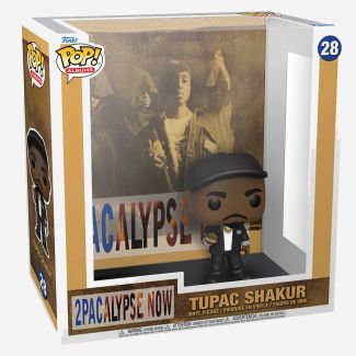 Funko celebra y conmemora a tus iconos, bandas e ídolos de la música con este increíble modelo Pop Albums del famoso rapero Tupac inspirado en el álbum debut "2Pacalypse Now".