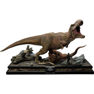 Prime 1 Studio está increíblemente emocionado de revelar al Rey de los Dinosaurios contra el más rápido de los grandes terápodos en la serie Legacy Museum Collection: ¡El Tyrannosaurus Rex y Carnotaurus a escala 1/15 de Jurassic World: Fallen Kingdom!