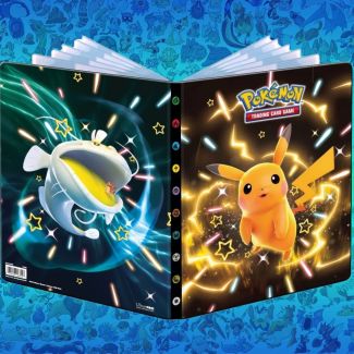 El portafolio de 9 bolsillos de Ultra PRO para Pokémon presenta una portada vibrante y con arte completo.