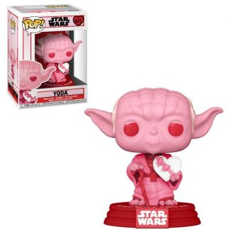 Yoda with Heart de Star Wars Valentine's Day  por Funko Pop