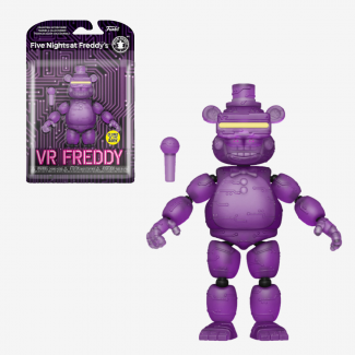Funko pone a tu alcance esta nueva coleccion de Figura de Accion de serie de videojuegos género de terror y supervivencia, llega Five Nights at Freddy's; Adéntrate a la historia, siendo el guardia de seguridad de vigilancia nocturna en Freddy Fazbear's Pi