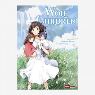 Panini trae para ti Wolf Children, la hermosa historia de Mamoru Hosoda ilustrada con el arte de Yu y Yoshiyuki Sadamoto. 