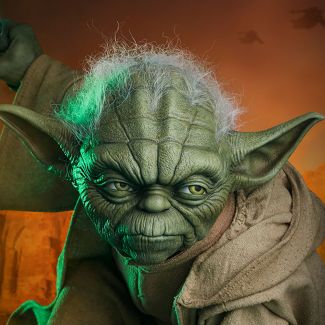 Sideshow presenta la figura Yoda™ Legendary Scale™, un coleccionable de Star Wars ™ a escala 1:2 que  trae la acción del conflicto galáctico a tu colección.
