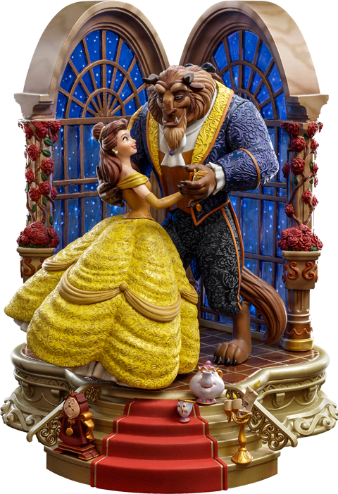 ENVIO GRATIS Figura deluxe Disney La Bella y la Bestia